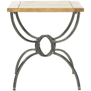 Alvin End Table - AMH4125A - Natural - Safavieh Couture - 1 of 4