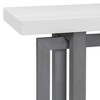 NicBex 59" Modern Painted Console Table with Thick Wood Legs, Triple Rectangle TV Stand, Extra Long Side Table for Living Room, Entryway - 4 of 4