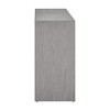 PAGED Fireplace-Inspired Console Table with Wood Veneer Top, Rustic Entryway Table, Entryway Sofa Side Table for Hallway, Living Room - 4 of 4
