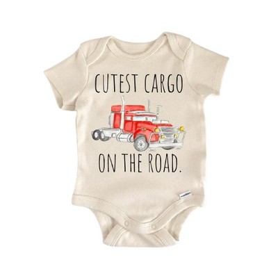 Trucking Trucker Truck - Baby Boy Girl Clothes Infant Onesie® Funny Cute Newborn GS1