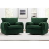 NicBex Swivel Chair Armchair, Modern Single Sofa Lounge Chair, Accent Chair for Living Room, Bedroom - 4 of 4