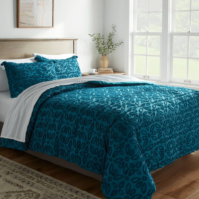 Clipped Jacquard Comforter & Sheet Bedding Set - Threshold™, 3 of 8