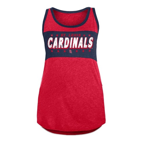 Lids St. Louis Cardinals Touch Women's Showdown Front Twisted Tank Top -  Red