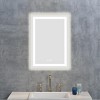 ChicFurnit Bathroom Vanity Mirrors Rectangle Frame Wall Mirror Anti Fog Mirror Decorative Wall Mirrors for Bathroom, Gold, 28"*1.5"*20" - 2 of 4