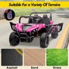 Harley-Style 24V Kids UTV Ride-on - Parent Remote Control, 2 Seats, Bluetooth Music,Storage Spaces,LED Lights & Metal Body for Ages 1-8 - 3 of 4
