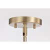 Nuvo Lighting Easton 1 - Light Pendant in  Burnished Brass - 4 of 4