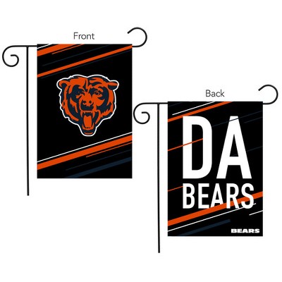 Briarwood Lane Chicago Bears Slogan Garden Flag Nfl Licensed 12.5 : Target