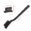 Unique Bargains 2pcs Antistatic ESD Brush Plastic Handle Nylon Cleaning Brushes 15x30mm Bristles - 2 of 3