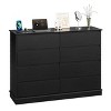 8 Drawer Dresser for Bedroom, Wide Wooden Chest of Drawers with Wide Top - 3 of 4