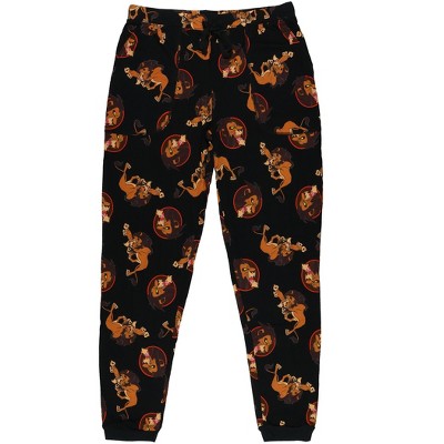 Seven Times Six Disney The Lion King Pajama Pants Scar All Over Print PJ Lounge Joggers