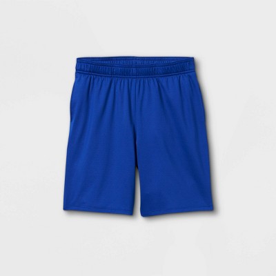 Girls' Mid-Rise Ribbed Leggings - All In Motion™ Blue XS