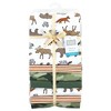 Hudson Baby Infant Boy Cotton Rich Flannel Receiving Blankets Bundle, Animal Adventure, One Size - 2 of 4