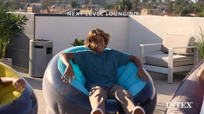 INTEX 68581EP Inflatable Empire Chair: Durable Outdoor Use – 2-PLY