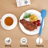 Unique Bargains Kitchen Cooking Baking Silicone Heat Resistant Non Stick Spatula - 4 of 4