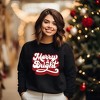 Simply Sage Market Women's Graphic Sweatshirt Retro Merry and Bright - 2 of 4