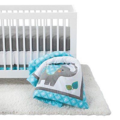 target elephant crib bedding