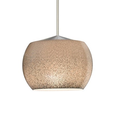 Besa Lighting Keno 1 - Light Pendant in  Satin Nickel