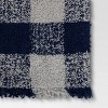 Cozy Woven Check Throw navy/gray - Room Essentials™ - 4 of 4