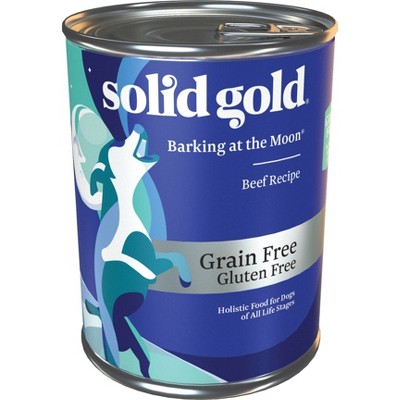 Solid Gold Barking At The Moon Beef Recipe Wet Dog Food - 13.2oz : Target