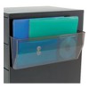 deflecto Magnetic DocuPocket Wall File, Legal/Letter Size, 15" x 3" x 6.38", Smoke - 3 of 4