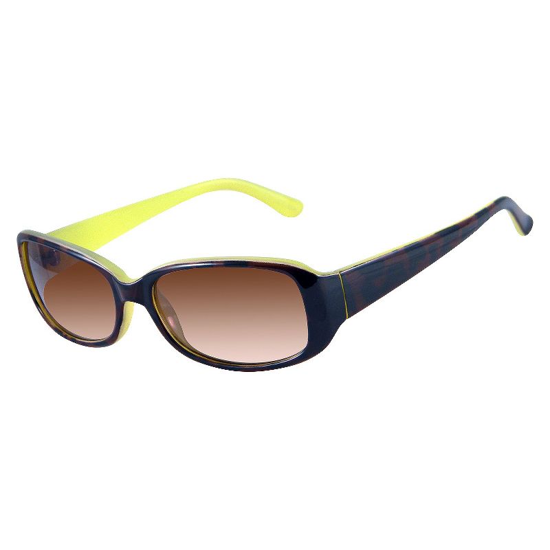 Women&#39;s Rectangle Sunglasses - A New Day&#8482; Tortoise, 2 of 3