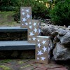 Lumabase 24ct Paper Luminaria Bags Gold Star - 2 of 4