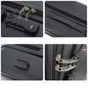 FONTOI Luggage, 3-Piece Luggage with TSA Lock and Double Spinner Wheels, Luggage Sets 20"/24"/28", Black, 9.06"*22.44"*13.98" - 4 of 4
