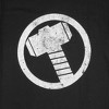 Mens Thor Hammer Symbol T-Shirt - 2 of 4