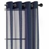GoodGram Basic Home Grommet Top Single Sheer Window Curtain Panel - 2 of 2