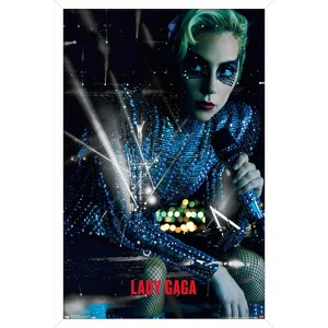 Trends International Lady Gaga - Live Framed Wall Poster Prints - 1 of 4