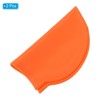 Unique Bargains Silicone Waterproof Non-Slip High-Stretch Swim Caps 2 Pcs - 3 of 4