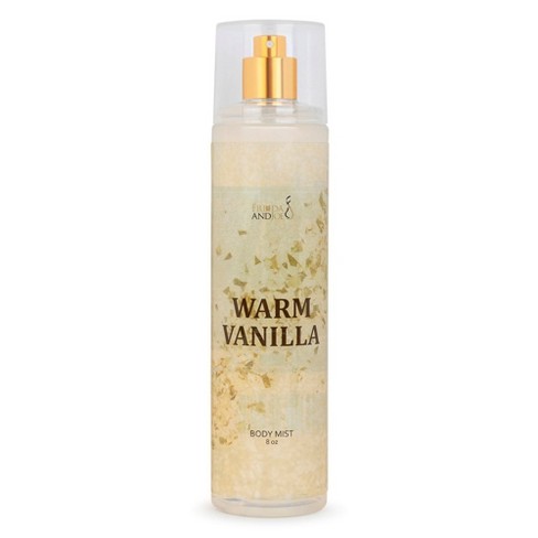 French Vanilla Fragrance Body Mist in 8oz Spray Bottle