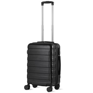 21 Inch Carry On Luggage with Spinner Wheels, Expandable Hardside Suitcase Height Adjustable Durable Rolling Luggage - 1 of 4