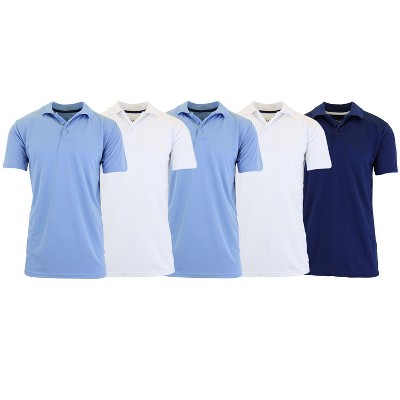 light blue - white - light blue - white - navy