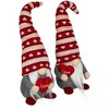 Northlight Girl and Boy "Love" Heart Valentine's Day Gnomes - 15" - Set of 2 - 4 of 4
