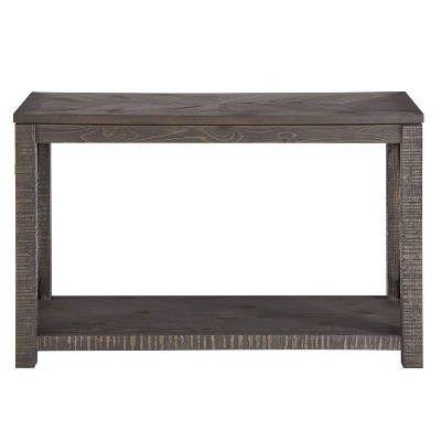 Dexter Sofa Table Distressed Gray - Steve Silver Co.