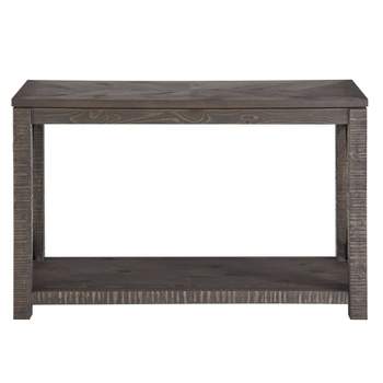 Dexter Sofa Table Distressed Gray - Steve Silver Co.