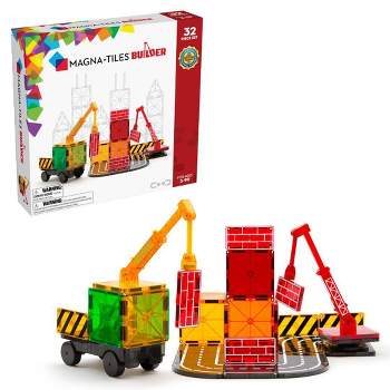 Playmags: Super Durable Building Stabilizer Set, Great add on to all Magnet  Tiles Sets, Works with all Leading Brands 1 - 12x12 (Colors May Vary) 