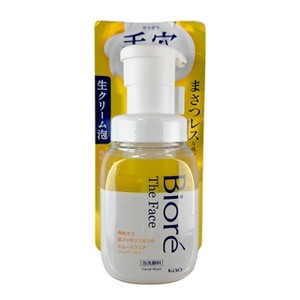 Kao Biore The Face Foam Facial Cleanser Smooth Clear (6.76 oz) - A ...