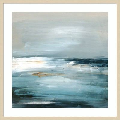 Be Bold II Abstract Seascape Framed Wall Art Print
