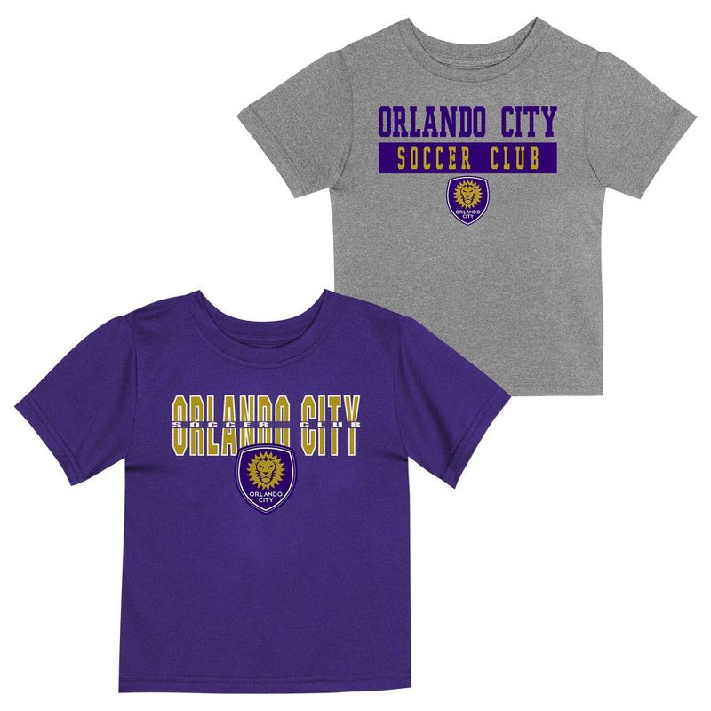 MLS Orlando City SC Toddler Boys&#39; 2pk T-Shirt, 1 of 4