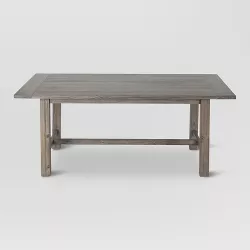 60" Gilford Rustic Dining Table Gray - Threshold™