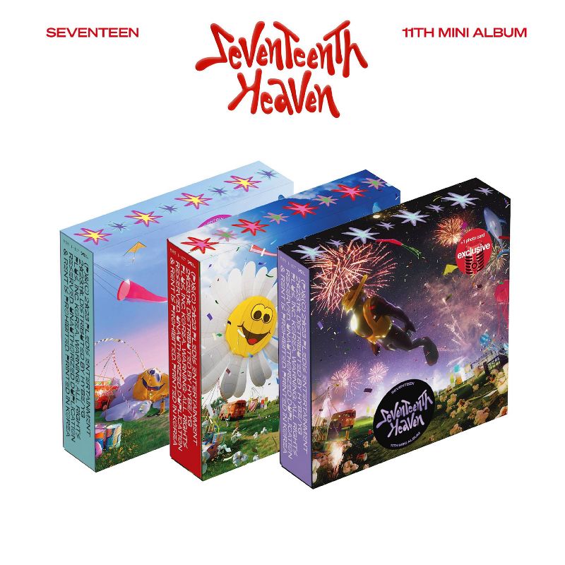SEVENTEEN - SEVENTEEN 11th Mini Album &#8216;SEVENTEENTH HEAVEN&#8217;  (Target Exclusive, CD), 1 of 5