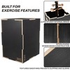 Signature Fitness Wooden Plyo Box Non-Slip Jump Platform - 4 of 4