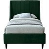 Meridian Furniture,Eva Velvet Bed - 2 of 4