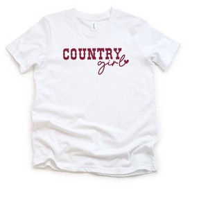 The Juniper Shop Country Girl Heart Girls Short Sleeve Tee - 1 of 2