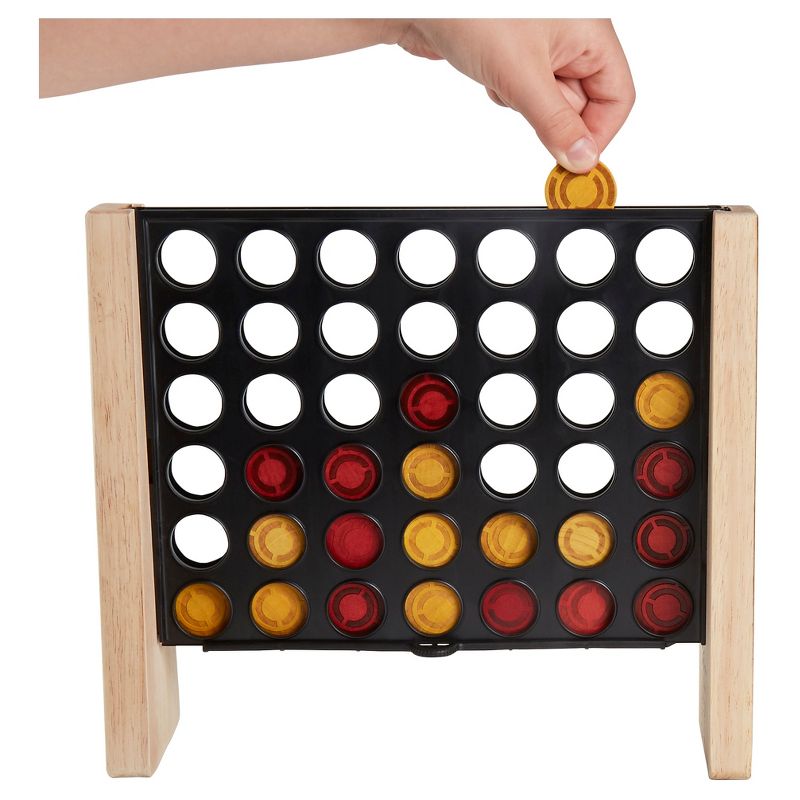 Connect 4 - Rustic Series Board Game, 5 of 11