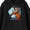 Dragon Ball Goku Kamehameha Blast Youth Black Long Sleeve Hooded Sweatshirt - 2 of 3