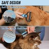 Pet Grooming Combo - Deshedding Brush with Metal Comb for Detangling and Dematting - 4 of 4