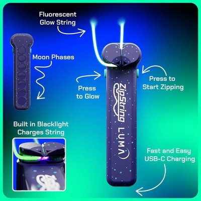 ZipString 2''X6'' Luma Glow in the Dark Catch Games - Thumbnail 5
